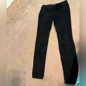 Black skinny jeans